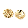 Brass Bead Caps KK-V015-09G-01-1