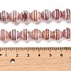 Dyed Natural Weathered Agate Beads Strands G-G203-04-5