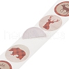500Pcs Christmas Theme Round Stickers AJEW-S090-04E-3