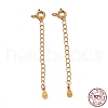 925 Sterling Silver Chain Extenders STER-D036-32AG-3