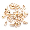 Brass Snap on Bails KK-F824-107G-2