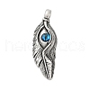316 Surgical Stainless Steel Pendants STAS-D304-10AS-1