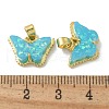 Rack Plating Brass Pendants KK-Q009-07G-05-3