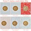 SUNNYCLUE 210G 7 Styles Glass Seed Beads Sets SEED-SC0001-49-2