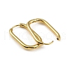 Ion Plating(IP) 304 Stainless Steel Oval Hoop Earrings X-EJEW-M218-02B-G-2