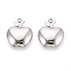 304 Stainless Steel Pendants STAS-T065-74P-1