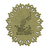 Tibetan Style Alloy Cabochon Settings for Cabochon & Rhinestone X-TIBEP-554-AB-LF-2