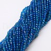 Natural Agate Bead Strands G-G882-4mm-A02-1