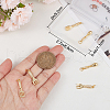 Beebeecraft 9Pcs 3 Styles Rack Plating Brass Micro Pave Cubic Zirconia Pendants KK-BBC0008-24-3