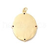 Brass Micro Pave Cubic Zirconia Pendants ZIRC-E006-01G-M-4
