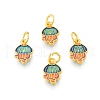Alloy Enamel Charm PALLOY-P285-18MG-01-3