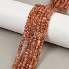 Natural Sunstone Beads Strands G-L537-016B-2