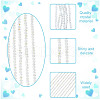 HOBBIESAY 10 Strands Imitate Austrian Crystal Bicone Glass Beads Strands GLAA-HY0001-37A-5