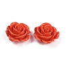 Synthetic Coral Carved Beads CORA-M001-03D-1