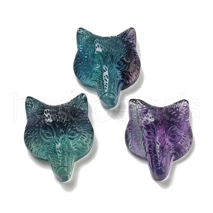 Natural Fluorite Pendants G-M417-07A-1