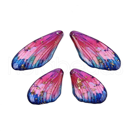 Epoxy Resin Pendants RESI-N045-03B-1
