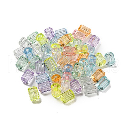 Transparent Acrylic Beads OACR-Z018-04-1