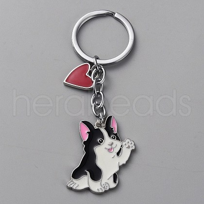 Animal Theme Alloy Keychain KEYC-SZC0007-01K-1