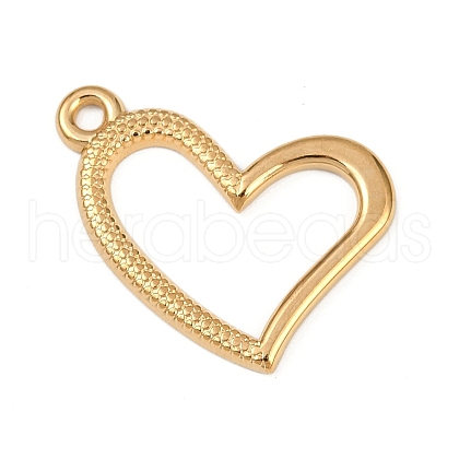 304 Stainless Steel Pendants STAS-B092-15G-1
