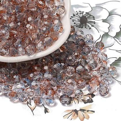 Transparent Colours Glass Round Beads SEED-F006-04A-03-1
