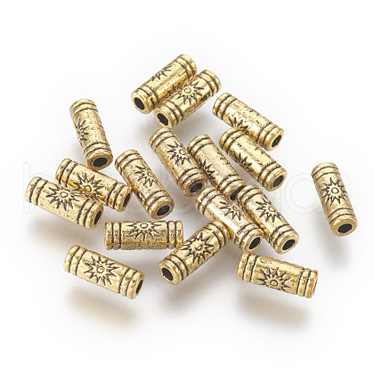 Tibetan Style Beads X-GLF0614Y-NF-1