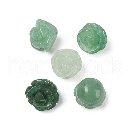 Natural Green Aventurine Beads G-O156-C-25-1