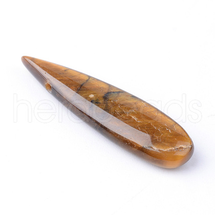 Natural Tiger Eye Pendants X-G-R392-01-1