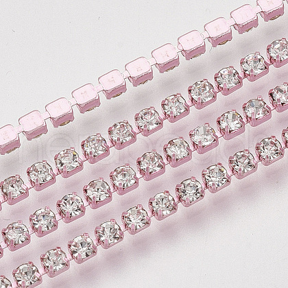 Electrophoresis Iron Rhinestone Strass Chains CHC-Q009-SS6.5-A02-1-1