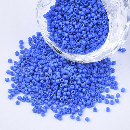Baking Paint Cylinder Seed Beads SEED-Q036-02A-D01-1