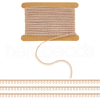 10 Yards Polyester Picot Lace Trim SENE-WH0003-42A-1