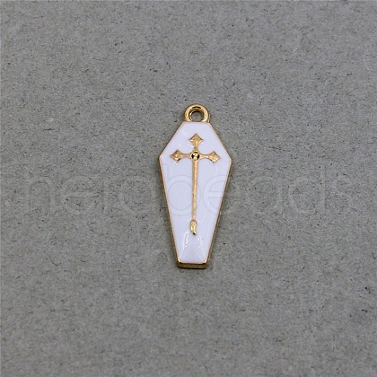 Alloy Enamel Pendant FIND-WH0050-14D-1