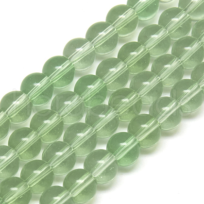 Glass Beads Strands X-GR8mm57Y-1
