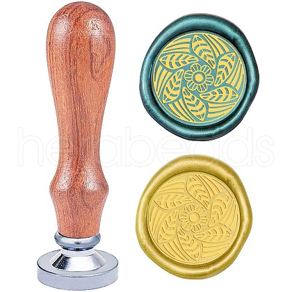 Wax Seal Stamp Set AJEW-WH0210-024-1