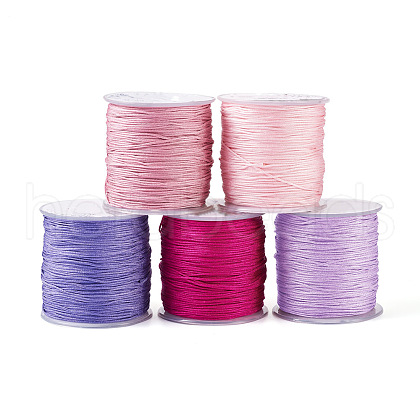 Yilisi 5 Rolls 5 Colors Nylon Threads NWIR-YS0001-01B-1