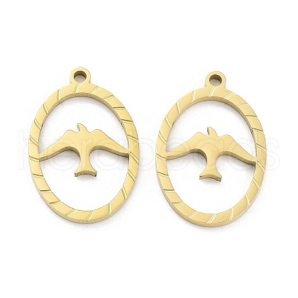 Ion Plating(IP) 316L Surgical Stainless Steel Pendants STAS-D029-26G-1