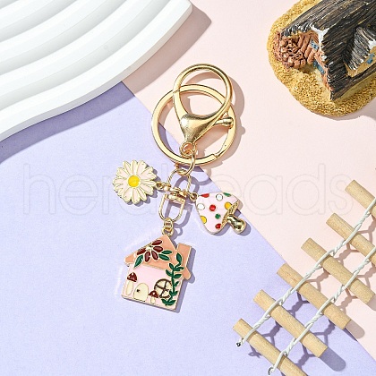 Alloy Enamel Keychain KEYC-YW00062-02-1