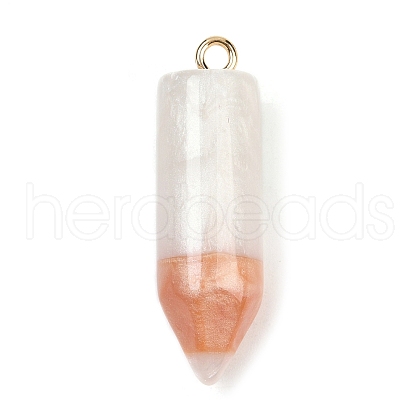 Resin Pencil Pendants RESI-V009-01A-1