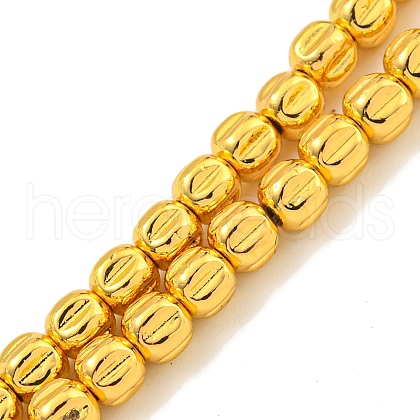 Electroplated Synthetic Non-magnetic Hematite Beads Strands G-C136-D01-03-1