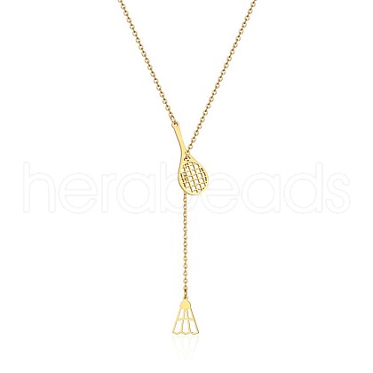 Simple and Stylish Stainless Steel Lariat Necklaces WC5409-1-1