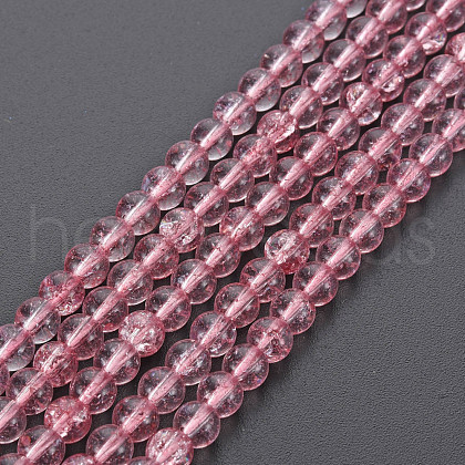Crackle Glass Beads Strands GLAA-S192-B-006H-1