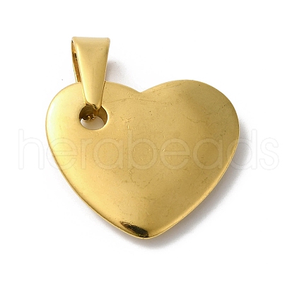 PVD Vacuum Plating 304 Stainless Steel Pendants STAS-B069-06G-1
