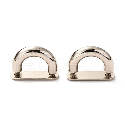 Zinc Alloy D Clasps PALLOY-A068-02P-1