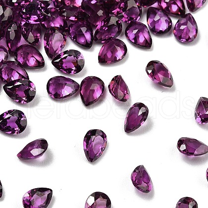 Faceted Natural Amethyst Cabochons G-I295-05C-15A-06-1