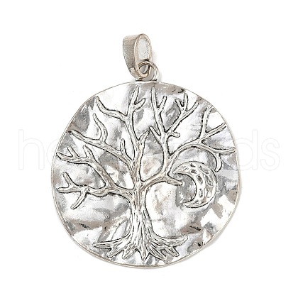 Tibetan Style Alloy Big Pendants PALLOY-V008-03C-AS-1