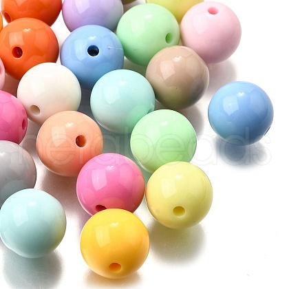 Opaque Acrylic Bead OACR-S071-01C-1