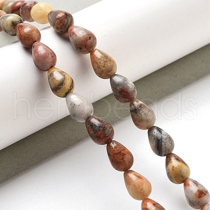 Natural Crazy Agate Beads Strands G-B106-A14-02-1