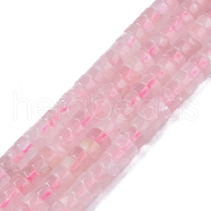 Natural Rose Quartz Beads Strands G-N326-148A-1