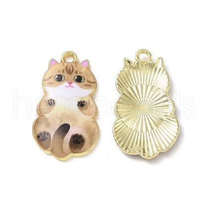 Alloy Enamel Pendants FIND-E031-02E-1