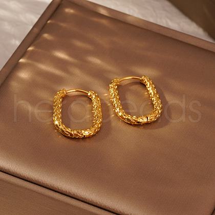Elegant Stainless Steel Hoop Earrings IT2195-5-1