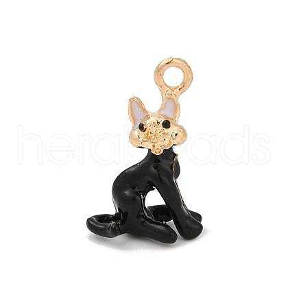 Alloy Enamel Pendants PALLOY-R160-01G-01-1